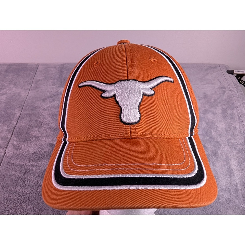 Texas Longhorns Hat Burnt Orange Embroidered Logo Adjustable Cap OSFA NCAA